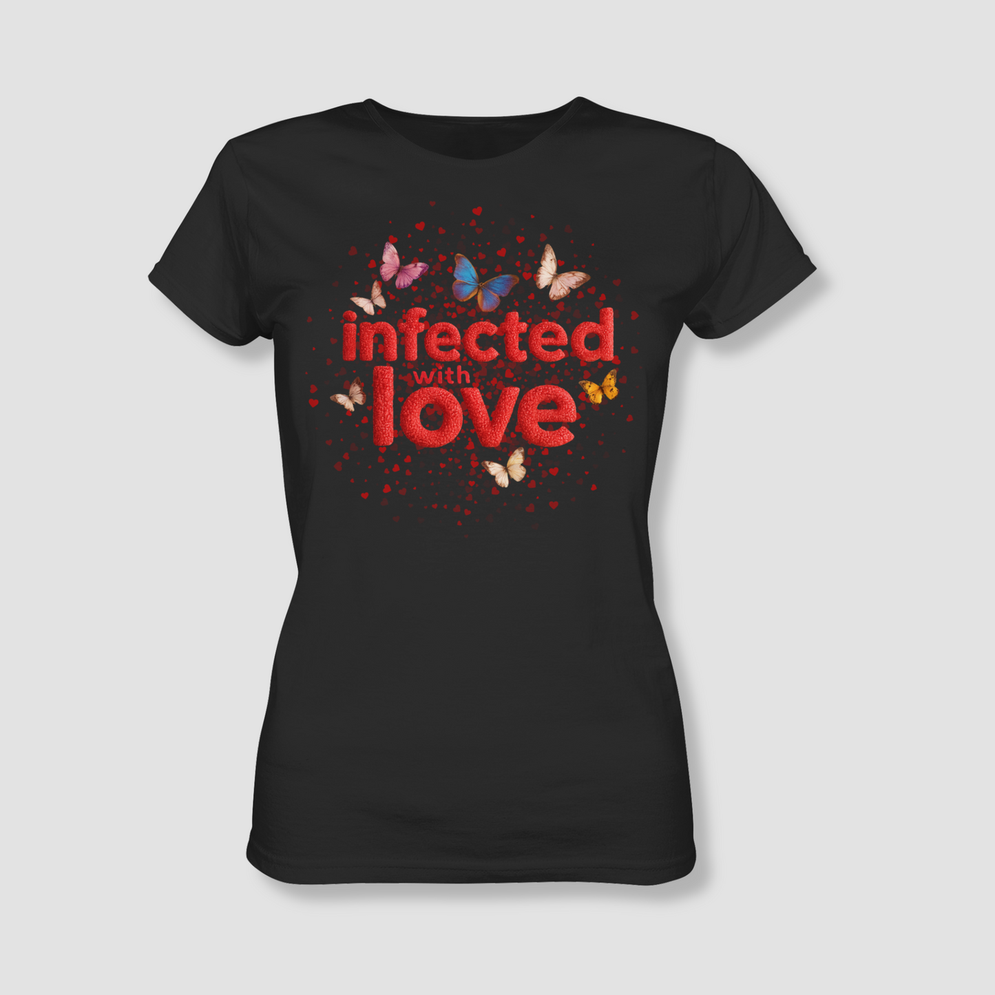 Infected With Love - Ladies Premium Shirt