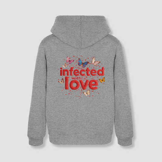 Infected With Love - Ladies Premium Hoodie