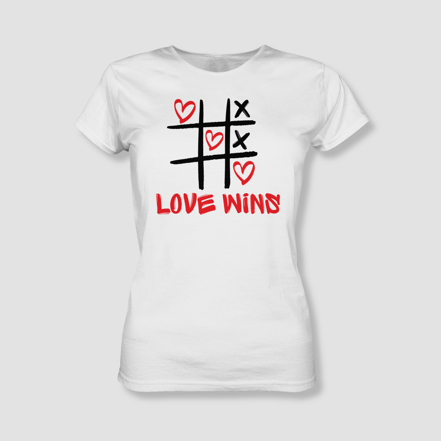 Love Wins  - Ladies Premium Shirt